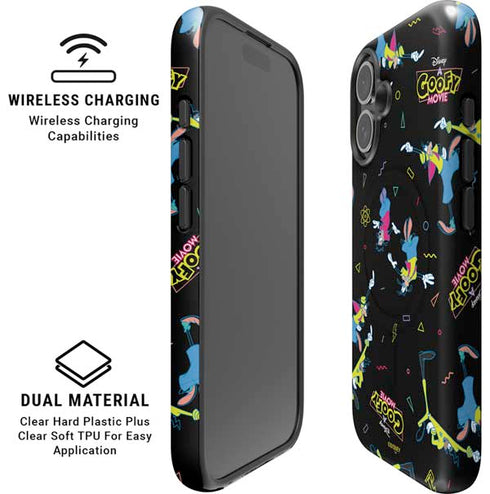 Disney Goofy Movie Pattern iPhone 16 Magsafe Impact Case