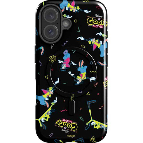 Disney Goofy Movie Pattern iPhone 16 Plus Magsafe Impact Case