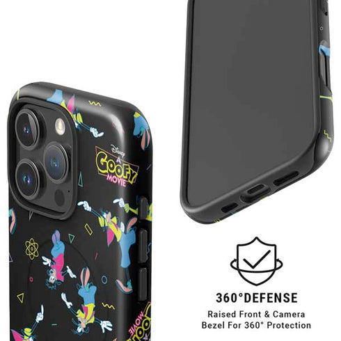Disney Goofy Movie Pattern iPhone 16 Pro Magsafe Impact Case