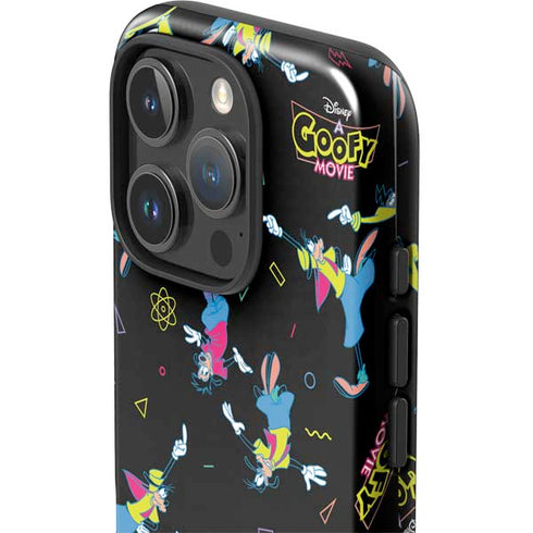 Disney Goofy Movie Pattern iPhone 16 Pro Max Impact Case