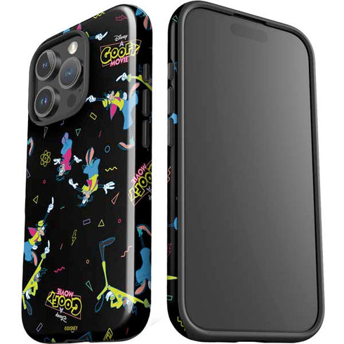 Disney Goofy Movie Pattern iPhone 16 Pro Max Impact Case