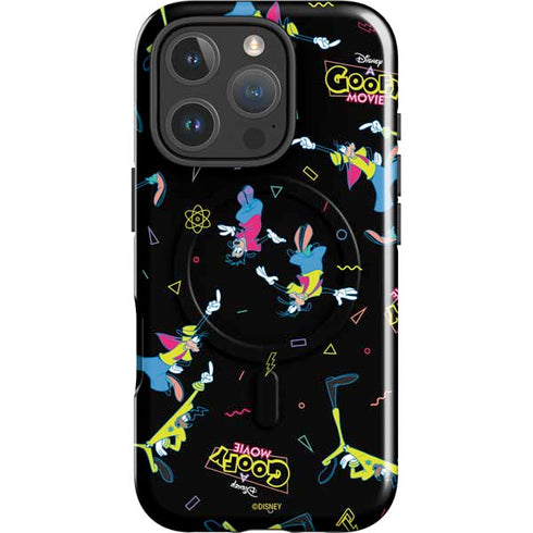 Disney Goofy Movie Pattern iPhone 16 Pro Max Magsafe Impact Case