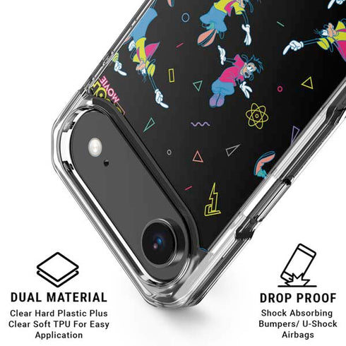 Disney Goofy Movie Pattern iPhone 17 Air Clear Case
