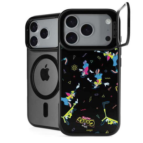 Disney Goofy Movie Pattern iPhone 17 Pro Max Kickstand Case