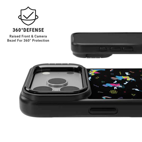 Disney Goofy Movie Pattern iPhone 17 Pro Max Kickstand Case