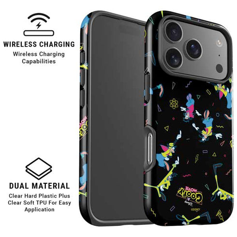 Disney Goofy Movie Pattern iPhone 17 Pro Max Magsafe Impact Case