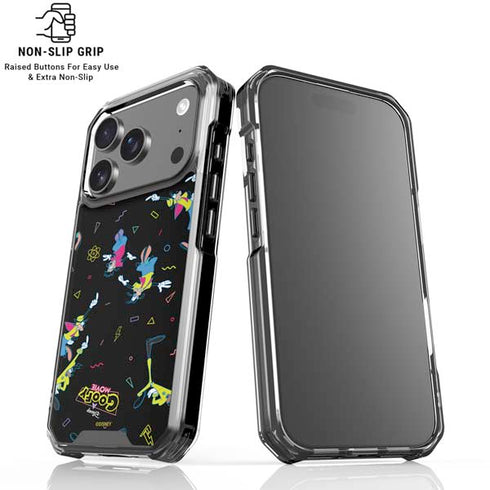 Disney Goofy Movie Pattern iPhone 18 Pro Clear Case