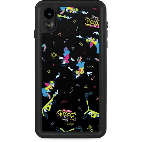 Disney Goofy Movie Pattern iPhone XR Waterproof Case