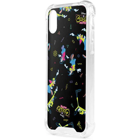Disney Goofy Movie Pattern iPhone XS Clear Case