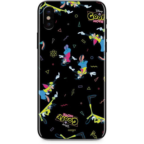 Disney Goofy Movie Pattern iPhone XS Max Skin