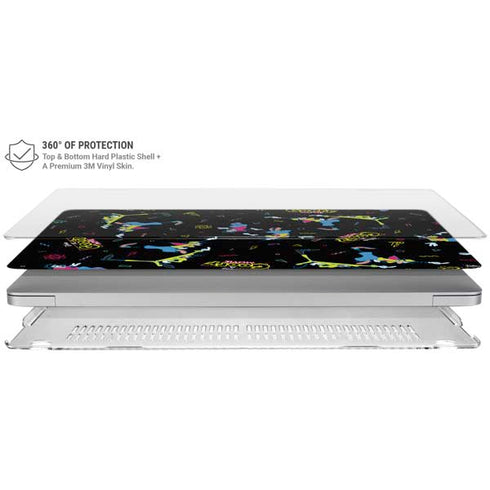 Disney Goofy Movie Pattern MacBook Air 15in (2023-2025) Case plus Skin