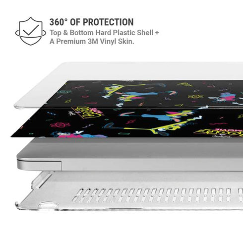 Disney Goofy Movie Pattern MacBook Pro 14in (2021-24) Case plus Skin