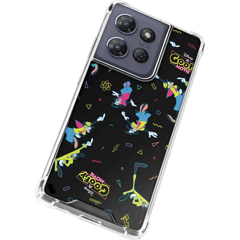 Disney Goofy Movie Pattern Moto G 5G (2025) Clear Case