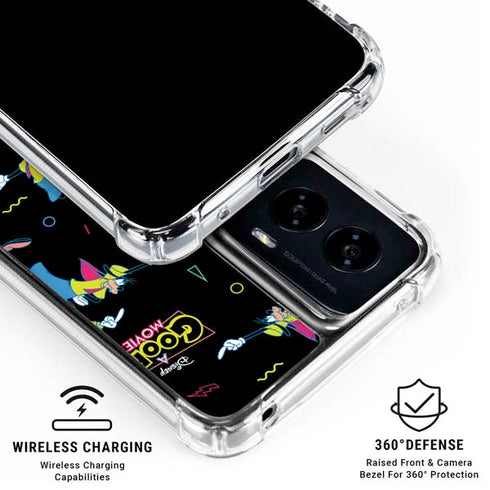 Disney Goofy Movie Pattern Moto G Power 5G (2024) Clear Case