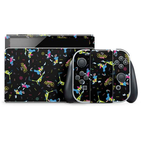 Disney Goofy Movie Pattern Nintendo Skins