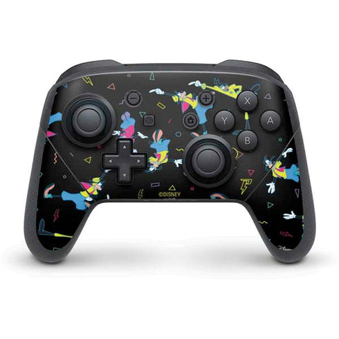 Disney Goofy Movie Pattern Nintendo Switch Pro Controller Skin