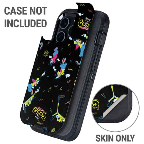 Disney Goofy Movie Pattern Otterbox Defender iPhone Skin