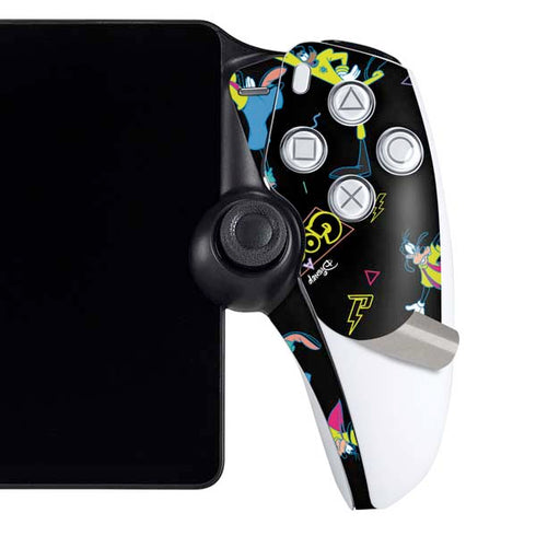 Disney Goofy Movie Pattern PlayStation Portal Remote Player Skin