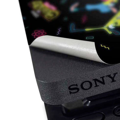 Disney Goofy Movie Pattern PS4 Pro Console Skin