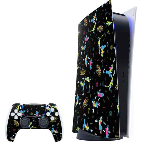 Disney Goofy Movie Pattern PlayStation PS5 Skins