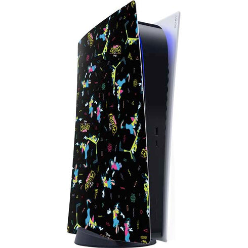 Disney Goofy Movie Pattern PS5 Digital Edition Console Skin