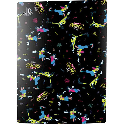 Disney Goofy Movie Pattern PS5 Digital Edition Console Skin