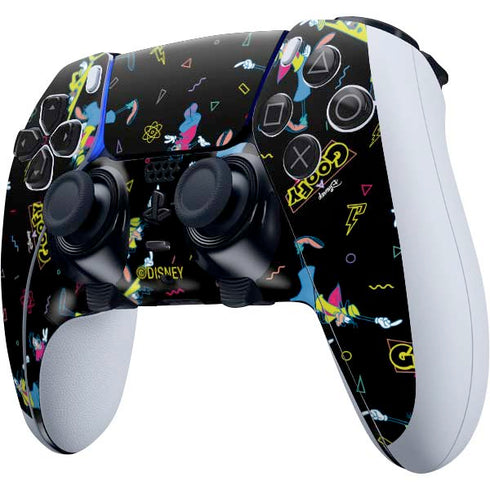 Disney Goofy Movie Pattern PS5 DualSense Edge Pro Controller Skin