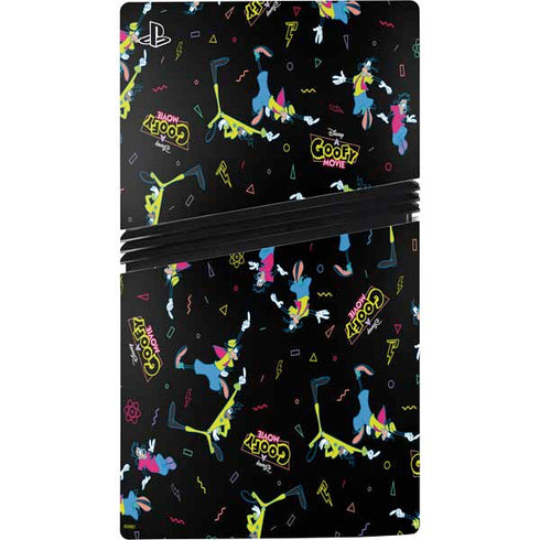 Disney Goofy Movie Pattern PS5 Pro Bundle Skin