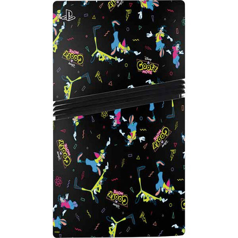 Disney Goofy Movie Pattern PS5 Pro Disk Bundle Skin