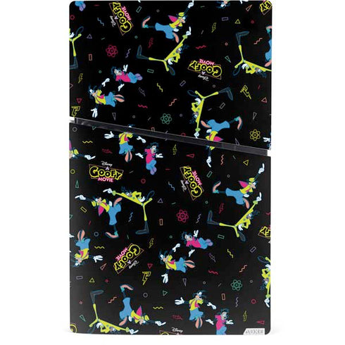 Disney Goofy Movie Pattern PS5 Slim Digital Edition Console Skin