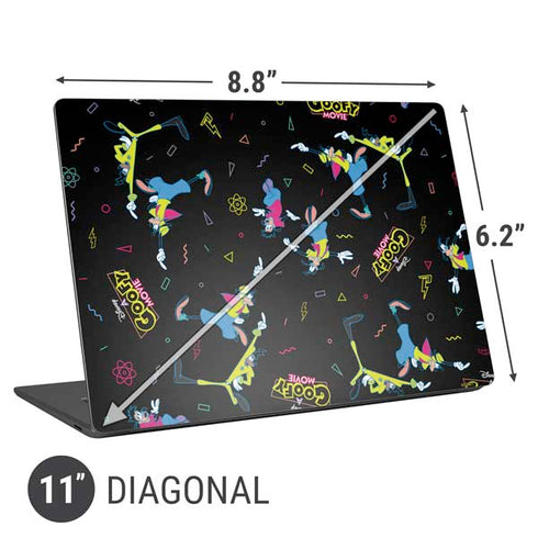Disney Goofy Movie Pattern Universal Laptop 11in (8.8 x 6.2in) Skin