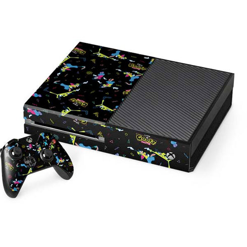 Disney Goofy Movie Pattern Xbox One Console and Controller Bundle Skin