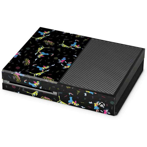 Disney Goofy Movie Pattern Xbox One Console Skin
