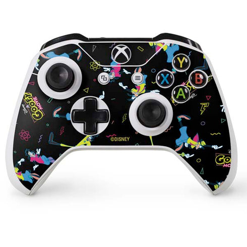 Disney Goofy Movie Pattern Xbox One S Console and Controller Bundle Skin