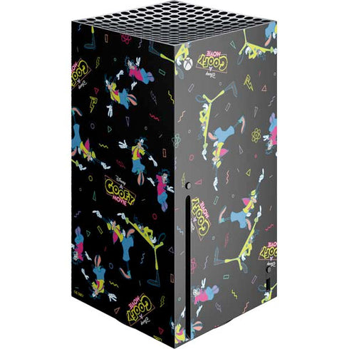 Disney Goofy Movie Pattern Xbox Series X Console Skin