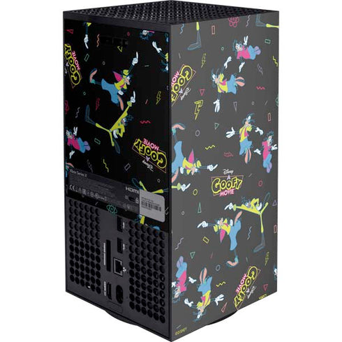 Disney Goofy Movie Pattern Xbox Series X Console Skin