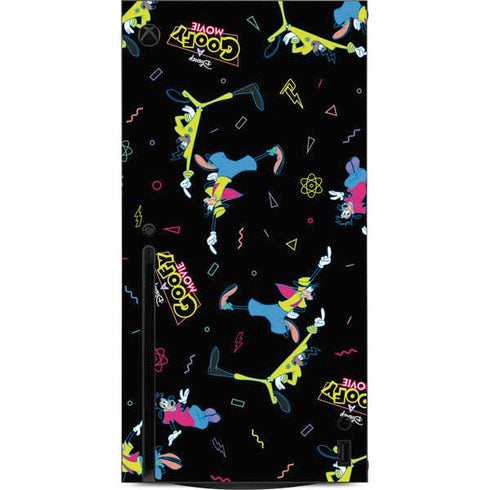 Disney Goofy Movie Pattern Xbox Series X Console Skin