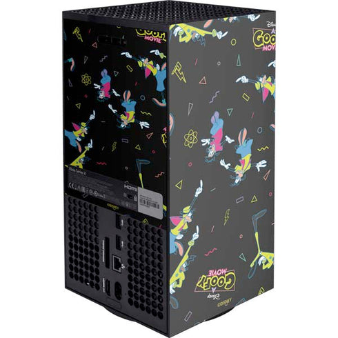 Disney Goofy Movie Pattern XBox Series X Digital Edition Console Skin