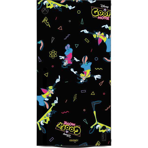 Disney Goofy Movie Pattern XBox Series X Digital Edition Console Skin