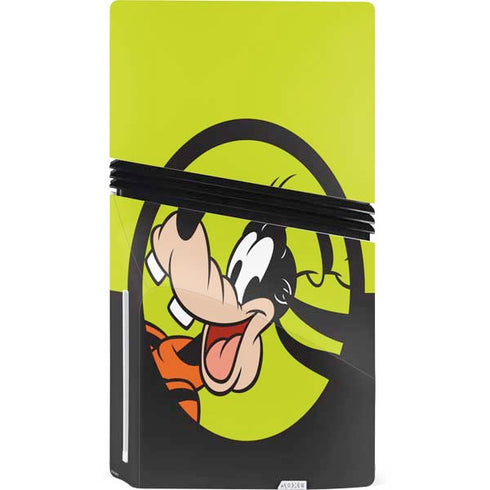 Disney Friends Goofy PS5 Pro Disk Console Skin