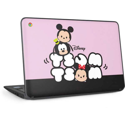 Disney Tsum Tsum Goofy Mickey and Minnie HP Chromebook Skin