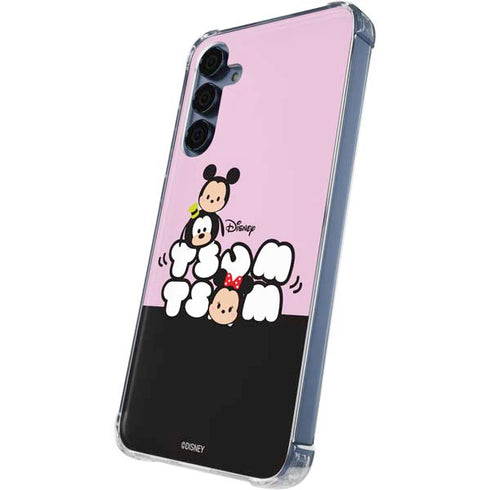 Disney Tsum Tsum Goofy Mickey and Minnie Galaxy A35 5G Clear Case