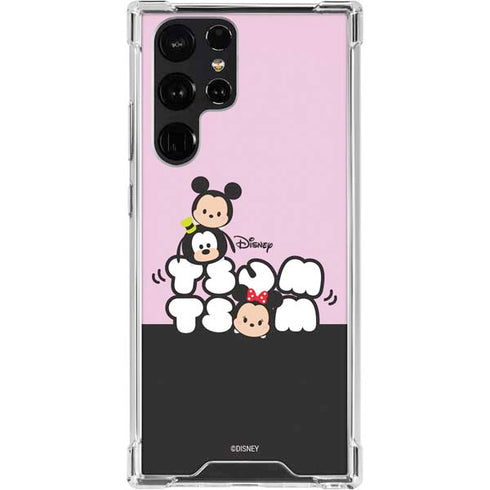 Disney Tsum Tsum Goofy Mickey and Minnie Galaxy S23 Ultra Clear Case