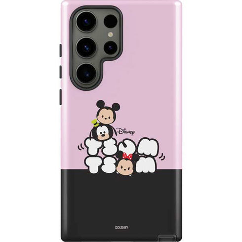 Disney Tsum Tsum Goofy Mickey and Minnie Galaxy S23 Ultra Pro Case
