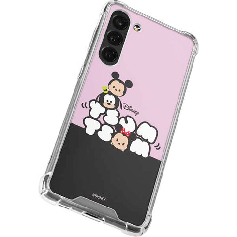 Disney Tsum Tsum Goofy Mickey and Minnie Galaxy S24 FE Clear Case