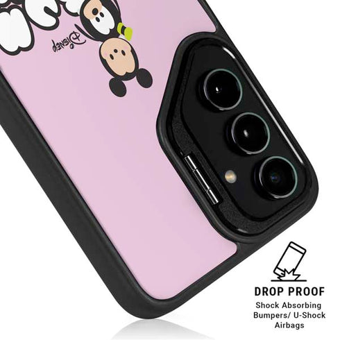 Disney Tsum Tsum Goofy Mickey and Minnie Galaxy S25 Ultra Kickstand Case