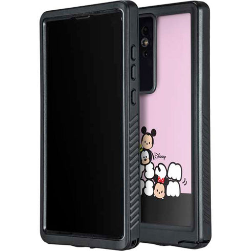 Disney Tsum Tsum Goofy Mickey and Minnie Galaxy S24 Ultra Waterproof Case