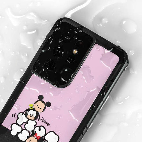 Disney Tsum Tsum Goofy Mickey and Minnie Galaxy S24 Ultra Waterproof Case