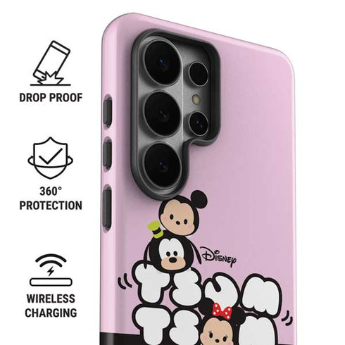 Disney Tsum Tsum Goofy Mickey and Minnie Galaxy S26 Ultra Impact Case