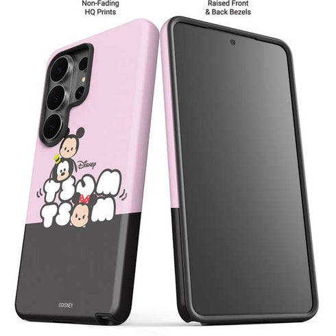 Disney Tsum Tsum Goofy Mickey and Minnie Galaxy S26 Ultra Impact Case